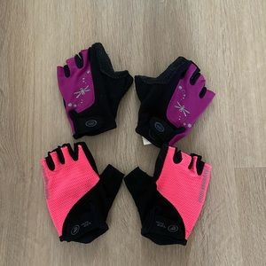 PERFORMANCE workout/bike riding gloves. Size small. Perfect condition. (2 pairs)
